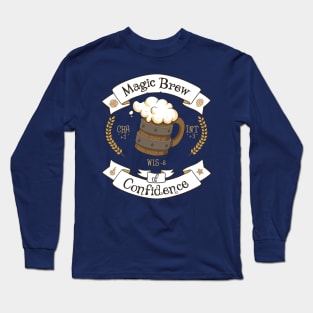 Beer - magic brew of confidence Long Sleeve T-Shirt